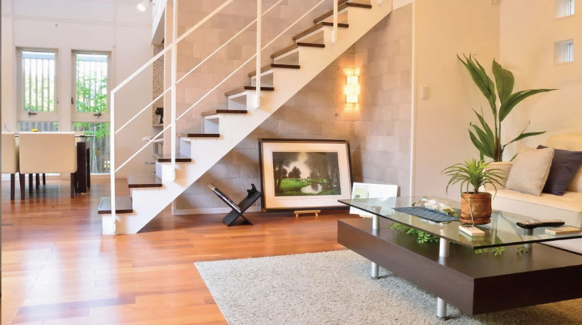 スケルトン階段デザイン画像3-千葉市の完全自由設計住宅販売会社-ウィッシュホーム株式会社