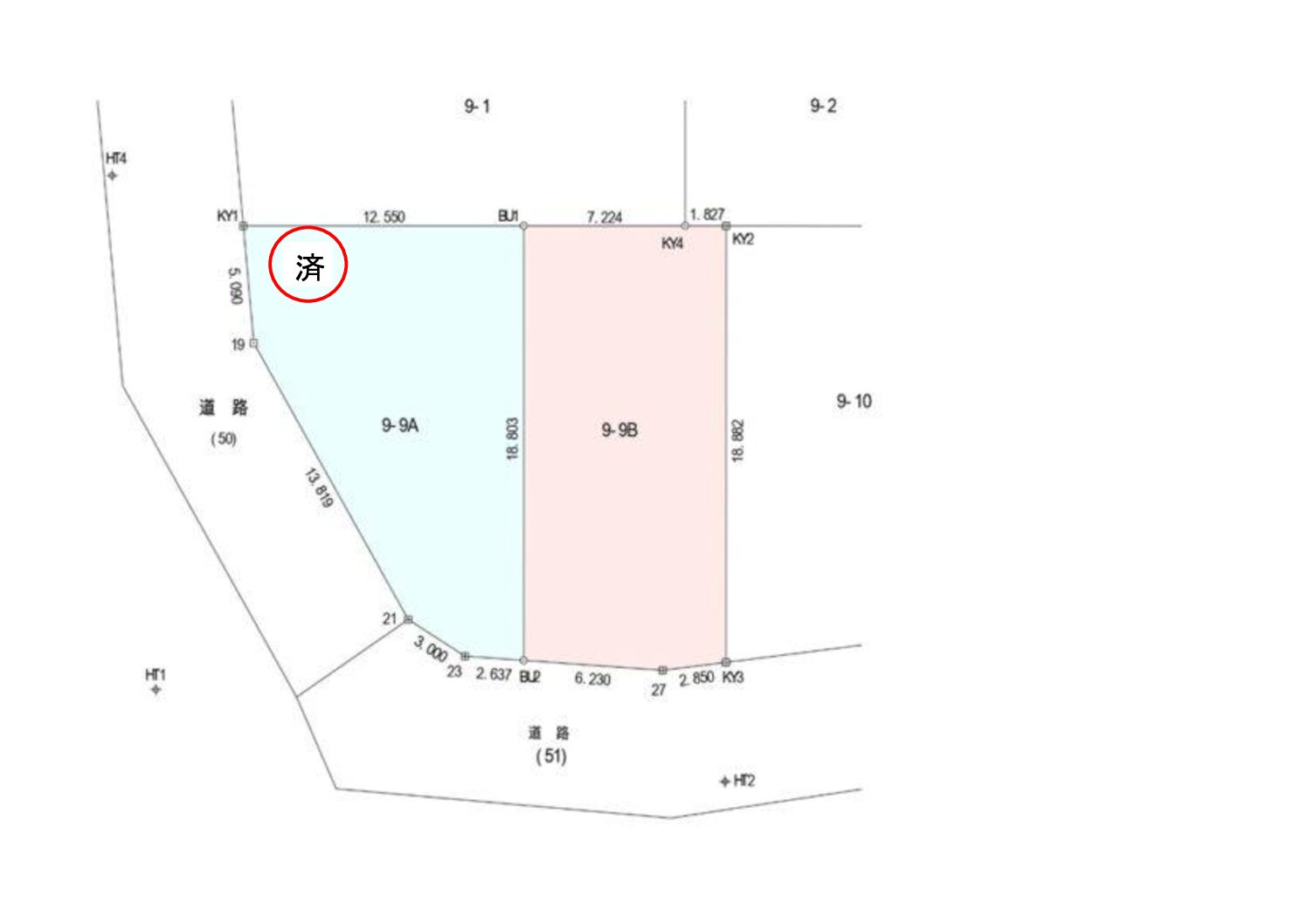 ウィッシュタウンおゆみ野中央売地