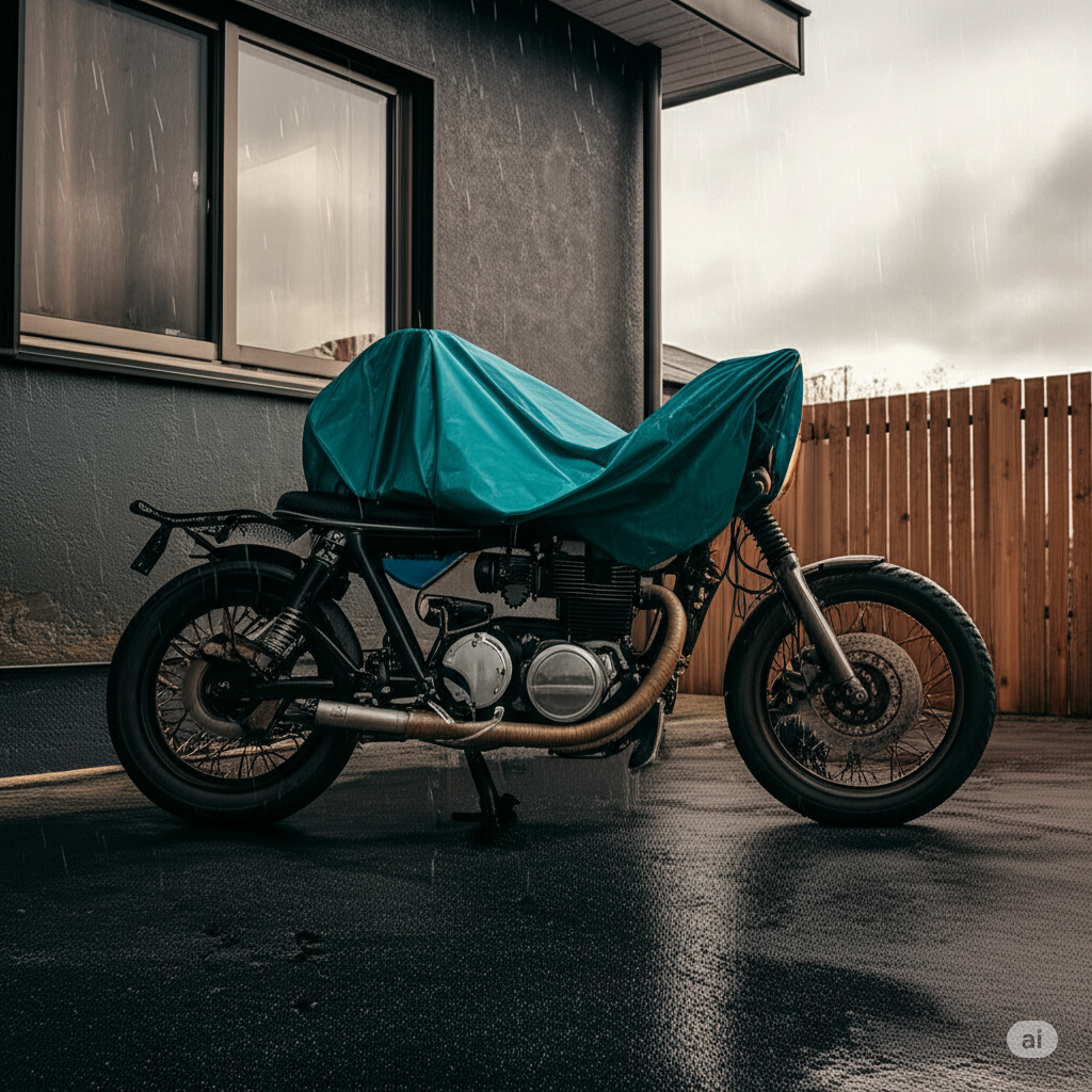 自宅にガレージがないと、バイクライフはどうなる？