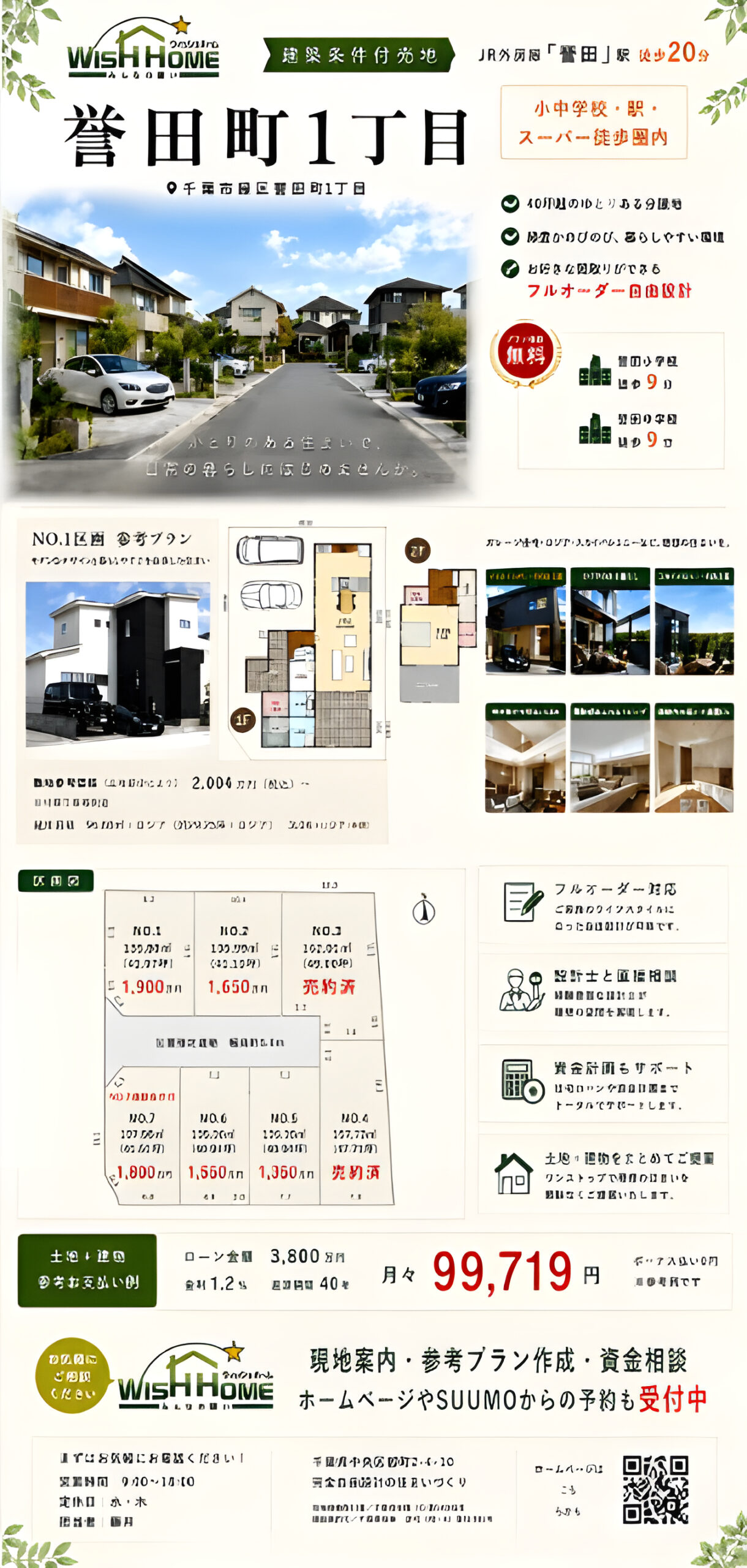 誉田町１丁目販売中！